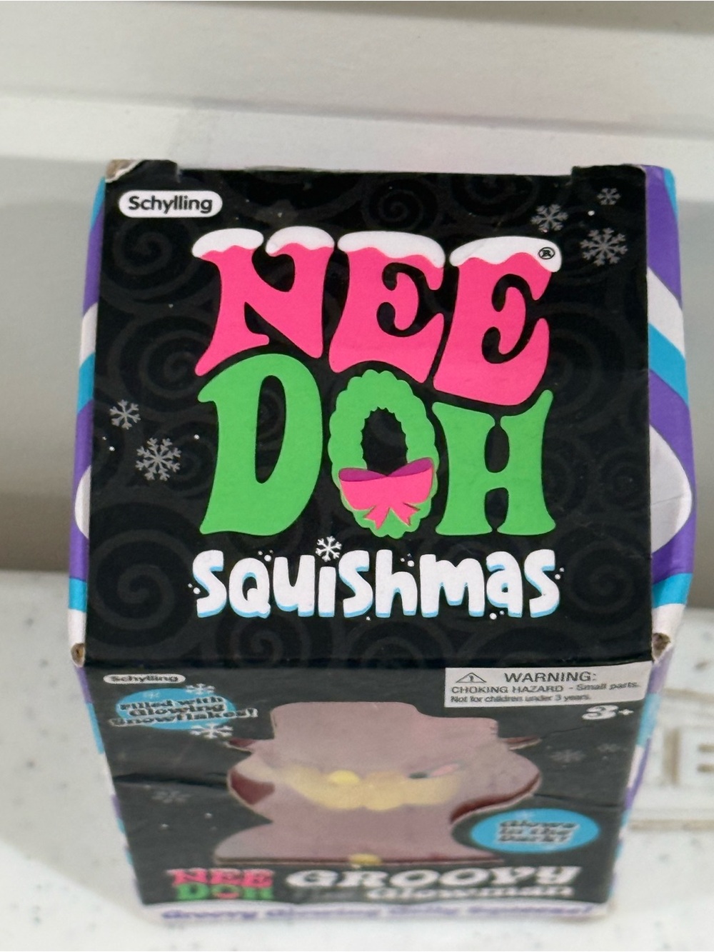 NEW Nee Doh ~ The Groovy Glowman Gelly Squeeze ~ Glows in the Dark - Picture 8 of 11